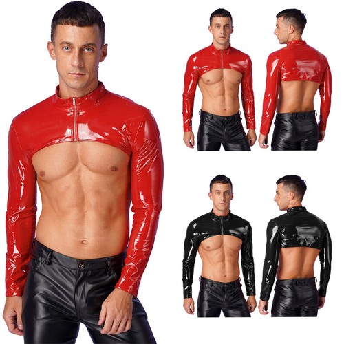 Herren glänzendes lackleder - glänzendes,