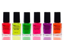 6x 5ml Stamping Neon Lack Set