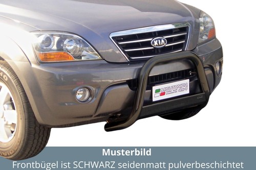 Frontbügel edelstahl schwarz - frontbügel,