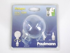 Paulmann 870.00 Ø60mm Glas Miniglobe 60 Minihalogen Klar 20-42 Watt E27/E14