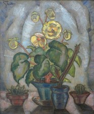 Stilleben mit Blumen und