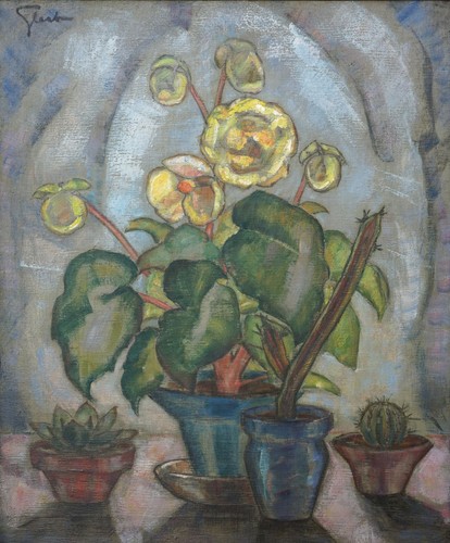 Stilleben mit blumen und - stilleben,