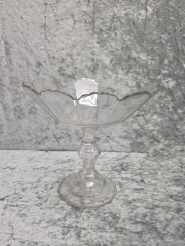 Biedermeier glasschale - biedermeier,