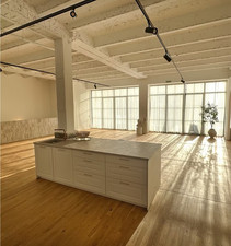 Nobilia Xeno Küche weiß Kupfer mit Kücheninsel &-Zeile Marmor Steinlook wie neu