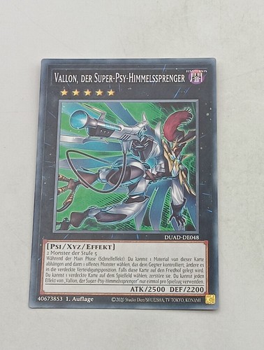 Einzelkarte vallon - yu-gi-oh,