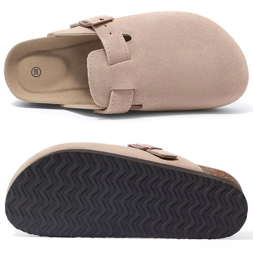 Clogs wildleder mit riemen - i,