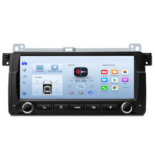Android Radio 2+32GB Carplay Navi WIFI DAB+ Bluetooth 8" Für BMW E46 1999-2004