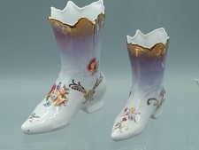 Friedrich Eger Martinroda zwei kleine Vasen Stiefel sehr guter Zustand