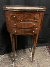 Antike Kleiner Tisch Ludwig Xvi. Mit Bois De Rose Old-Time Fine Der XIX Jh