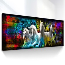 Leinwand Bild Pferde Tiere