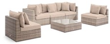 Polyrattan Loungegruppe Delmar