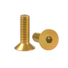 Aluminium Senkkopfschrauben M3