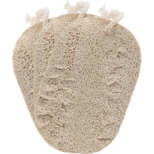 NATURHAUS Luffa Schwamm mit Kordel – 3er Pack
