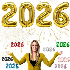 FOLIENBALLONS 2026 Silvester