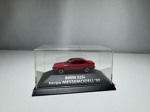 Herpa bmw e34 525i rot - herpa,