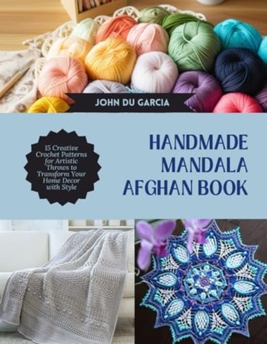Handmade mandala afghan - mandala,