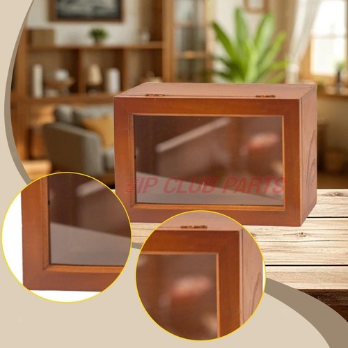 Vitrine aus holz für - vitrine,