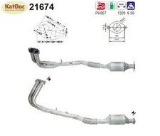 ✅ Katalysator für Opel Vectra B, 1.8/2.0 i 16V, 85/100kW, Euro 1