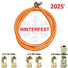 PropanGasschlauch WINTERFEST 2025* 2 X 1/4"-3/8" links oder 1/4" X 8mm 40cm-10m