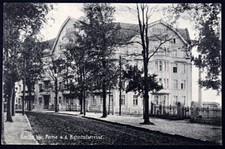 AK Konitz (Chojnice) Westpreussen Partie a. d. Bahnhofstrasse - um 1912 #H2