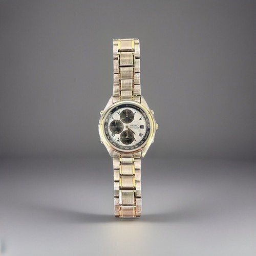 Seiko panda 7t32 - panda, 7t32-7060