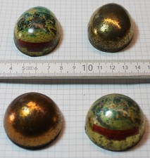 2 x automaten blech dose kugel