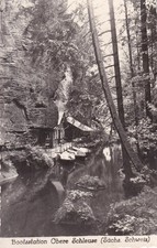 Postkarte - Sächs. Schweiz / Bootsstation Obere Schleuse (63)