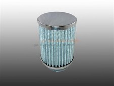 Chrom Luftfilter 10cm Bauhöhe für VW Käfer Buggy Trike Karmann Bus konischer
