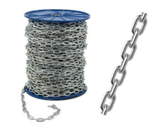 Stahlkette Kette Lastkette Forstkette Eisenkette Kurze Gliederkette - Ø4 mm