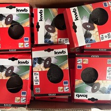 15 Pack Marken Schleifpapier Rund für Bohrmaschine 125mm K50 Innenloch/H2A4KK2.