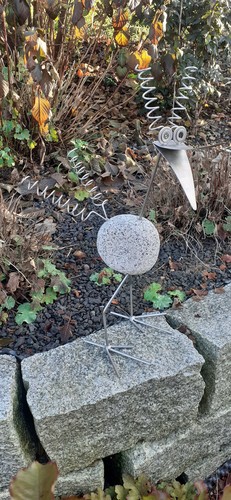 Lustiger steinvogel aus - lustiger,