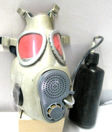 Gasmaske trinkflasche 6 stk - ,