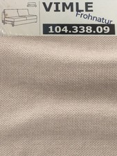 Ikea VIMLE Bezug für 2er Bettsofa Element Tallmyra beige 104.338.09 NEU OVP