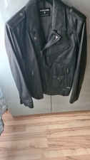 STRELLSON / HERREN-LEDER-BIKER-JACKET / GR. 54/XL / NEU! / NEUPREIS: 599,00!