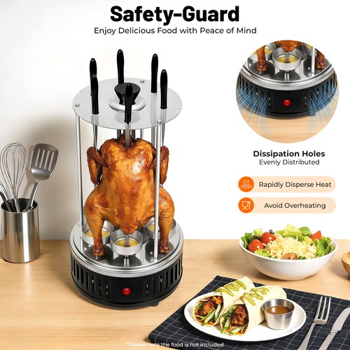 Vertikaler elektrogrill - vertikaler,