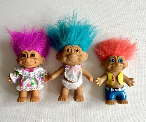 Vintage troll figuren - vintage, troll-figuren