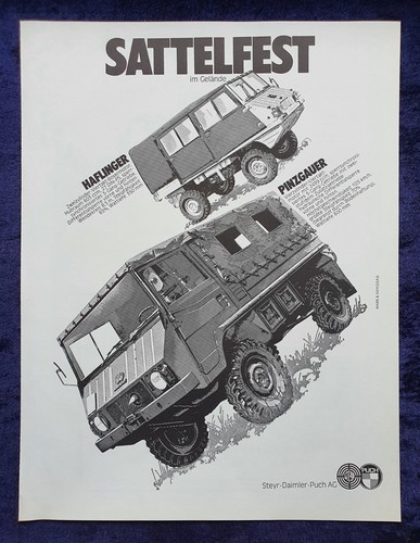 Puch haflinger und pinzgauer - haflinger,