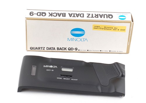 Minolta quartz data back - minolta,