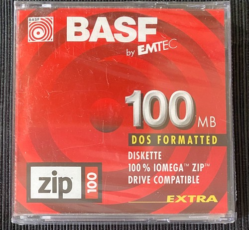 Basf emtec 100 diskette - by, mb
