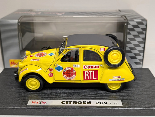 Maisto citroen 2cv rallye - citroen,