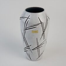 Kleine / Niedliche Vintage Scheurich Vase, Europ Line; West Germany ca. 22cm H