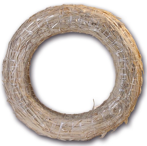 Strohkranz 4 cm - x,