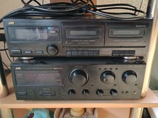 JVC Stereoanlage mit 2 Boxen