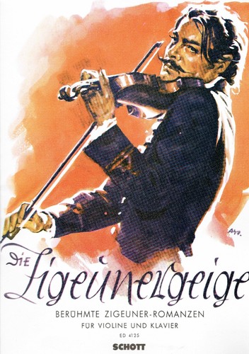 Noten die zigeunergeige - noten,
