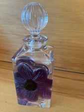 GROSSE SCHWERE GLAS- KARAFFE