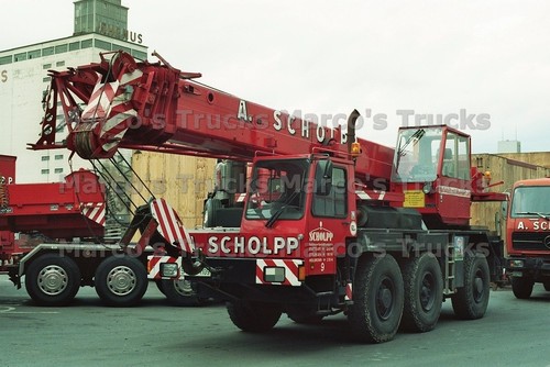 Lkw foto kranwagen deutschland - lkw,
