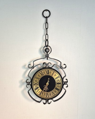Wanduhr aus schmiedeeisen - aus, |