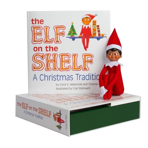 Elf the shelf boy dark - shelf,