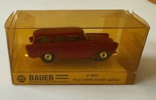 Faller Bauer Nr. 3222 Ford 17m / P2 Kombi, weinrot + Box