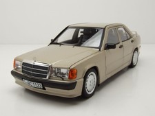 Mercedes 190 E 2.3-16 W201 1984 rauchsilber metallic Modellauto 1:18 Norev